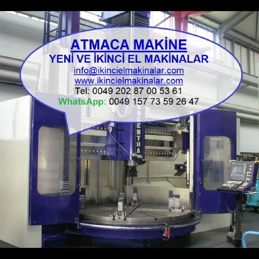 Atmaca Makine - Yeni ve kinci El Sanayi Makinalar firma resmi