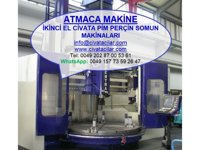 ATMACA MAKINE - ikinci el Civata Pim Perçin Somun Makinaları albüm resmi